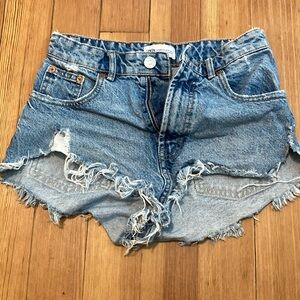 Zara size 2 jean shorts